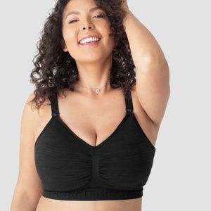 Kindred Bravely Sublime Hands-Free Pumping & Nursing Bra Black